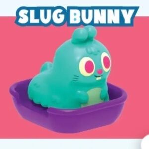 Slug Bunny Toy My Strange Pet Wendy’s Kids Meal Figurine NWT